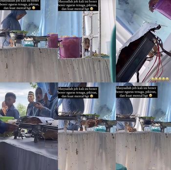 Viral Acara Pernikahan Yang Piringnya Dipenuhi Lalat.