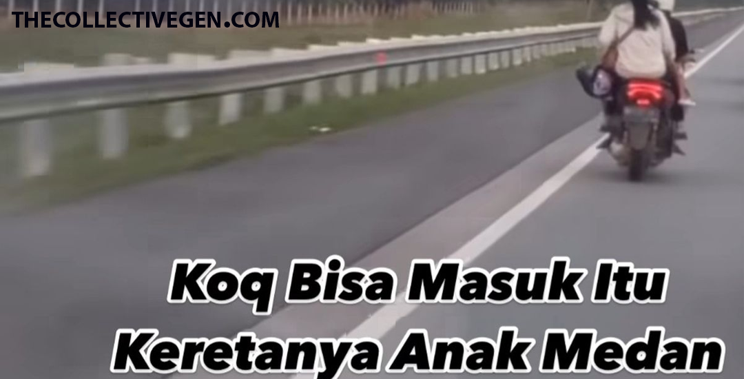 Viral Motor Bonceng 3 Masuk Jalan Tol di Sumut, Ikuti Aplikasi Peta